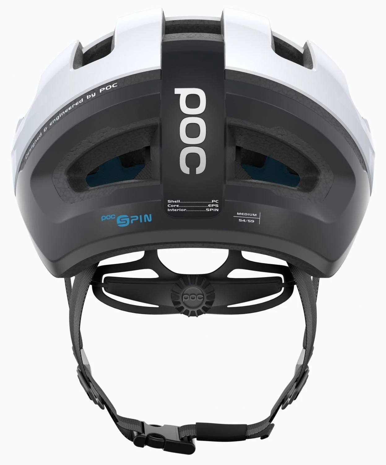 POC Omne Air Resitstance Spin Rennradhelm - Hydrogen White 6 POC Omne Air Resitstance Spin Rennradhelm - Hydrogen White – Bild 4