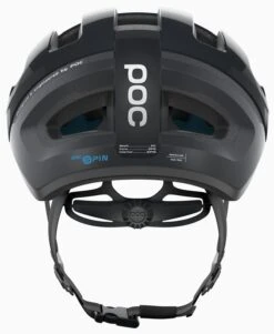 POC Omne Air Resitstance Spin Rennradhelm - Uranium Black -Fahrradhelm 10723 OmneAirResistanceSPIN 1002 UraniumBlack rear