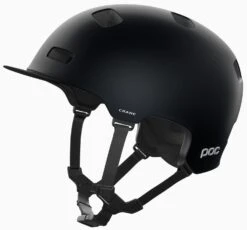 POC Crane MIPS Fahrradhelm - Uranium Black Matt -Fahrradhelm 10820 CraneMIPS 1037 MattBlack CAP 0001