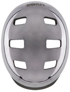 Uvex HLMT 5 Bike Pro BMX Helm - Gunmetall Chrome -Fahrradhelm 12457905