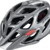 Alpina Mythos 3.0 Fahrradhelm - Dark-silver Black-red -Fahrradhelm 1570171