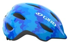 Giro Scamp Kinder Fahrradhelm - Blue Splash -Fahrradhelm 200165045 Giro Scamp blue splash left