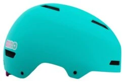 Giro Dime FS Kinder-Skatehelm - Matte Screaming Teal -Fahrradhelm 200184025 giro dime fs youth matte screaming teal right