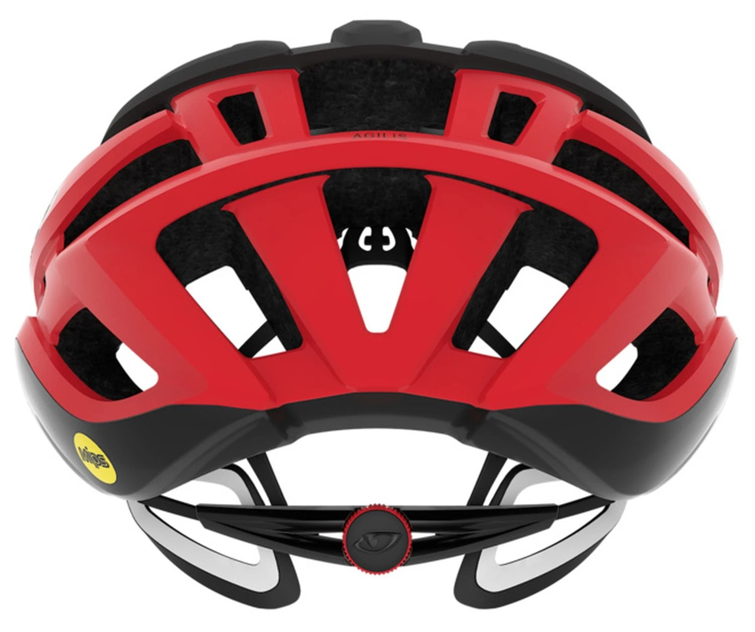 Giro Agilis MIPS Rennradhelm - Mat Black/bright Red 5 Giro Agilis MIPS Rennradhelm - Mat Black/bright Red – Bild 3