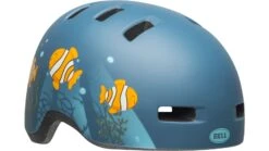 Bell Lil Ripper Kinder Fahrradhelm - Mat Gray/blue Fish -Fahrradhelm 210208009 bell lil ripper matte grey blue fish 5