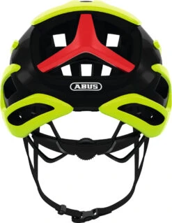 ABUS AirBreaker Rennradhelm - Neon Yellow -Fahrradhelm 81738 AirBreaker neon yellow rear 3