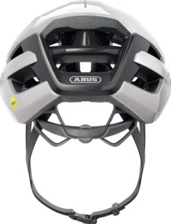 ABUS Powerdom Mips Rennradhelm - White Shiny -Fahrradhelm 91959 POWERDOME MIPS SHINY WHITE REAR CMYK