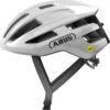 ABUS Powerdom Mips Rennradhelm - White Shiny -Fahrradhelm 91959 POWERDOME MIPS SHINY WHITE SIDE CMYK
