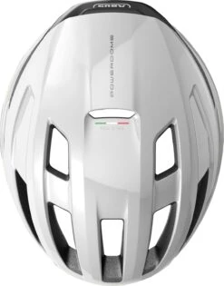 ABUS Powerdom Mips Rennradhelm - White Shiny -Fahrradhelm 91959 POWERDOME MIPS SHINY WHITE TOP CMYK