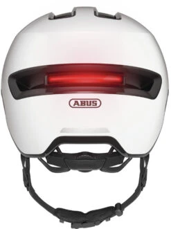 ABUS HUD-Y City- Fahrradhelm - Shiny White 8 ABUS HUD-Y City- Fahrradhelm - Shiny White -Fahrradhelm 91987 HUD Y SHINY WHITE REAR CMYK 3