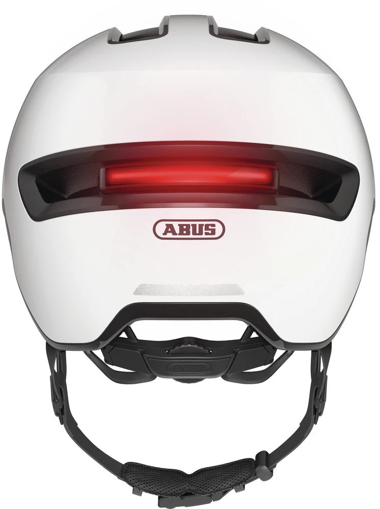 ABUS HUD-Y City- Fahrradhelm - Shiny White 5 ABUS HUD-Y City- Fahrradhelm - Shiny White – Bild 3