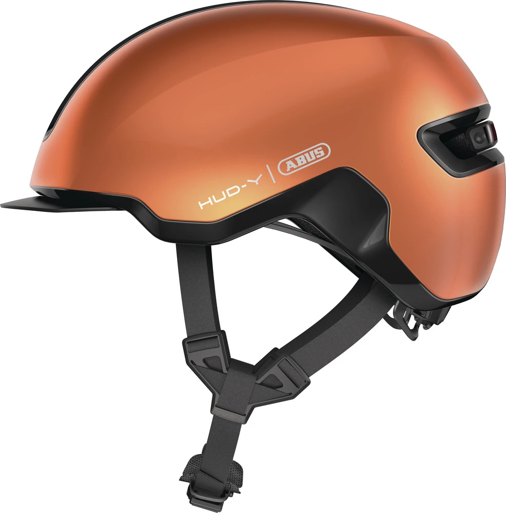 ABUS HUD-Y City- Fahrradhelm - Goldfish Orange 3 ABUS HUD-Y City- Fahrradhelm - Goldfish Orange