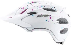 Alpina Carapax Jr. Fahrradhelm - White Polke Dots -Fahrradhelm A9702111 Alpina Carapax Junior white polka 2