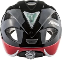 Alpina Ximo Flash Kinder Fahrradhelm - Black Red White Star -Fahrradhelm A9710 X 30 R1