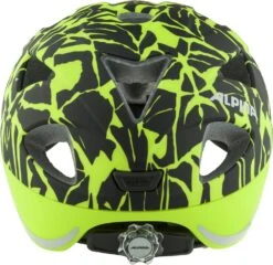 Alpina Ximo Kinder Fahrradhelm - Black-neon Sparkle Mat -Fahrradhelm A9720 X 35 R1