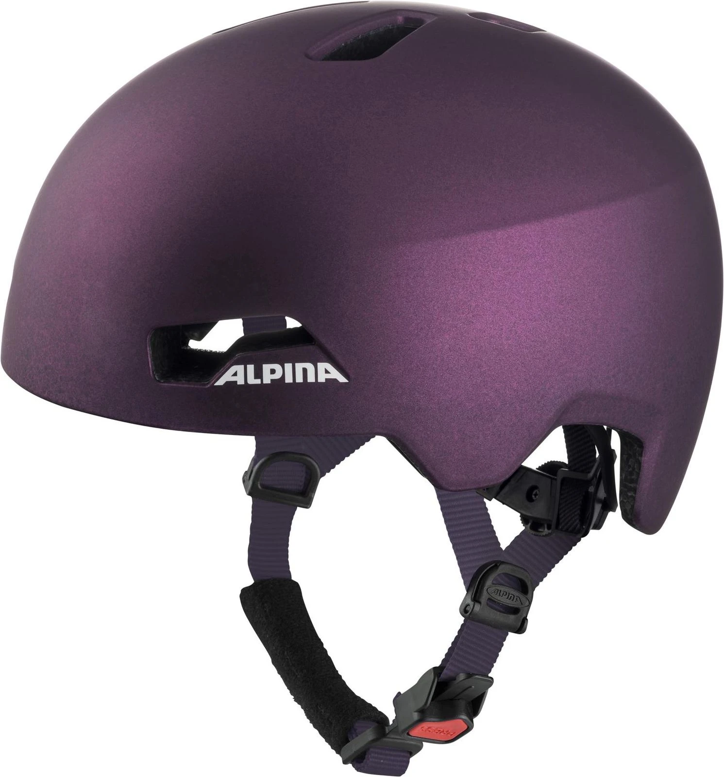 Alpina Hackney Skatehelm-Fahrradhelm - Dark-violet Matt 3 Alpina Hackney Skatehelm-Fahrradhelm - Dark-violet Matt