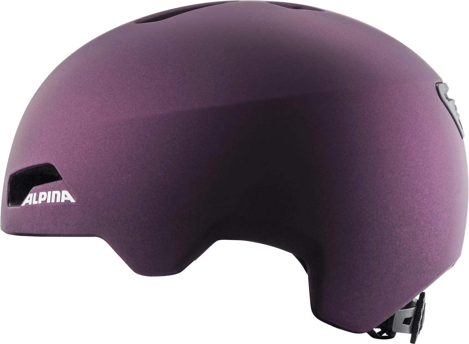 Alpina Hackney Skatehelm-Fahrradhelm - Dark-violet Matt 4 Alpina Hackney Skatehelm-Fahrradhelm - Dark-violet Matt – Bild 2