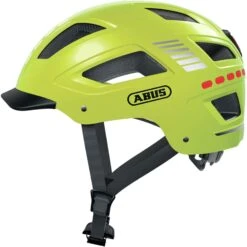 ABUS Hyban 2.0 LED Fahrradhelm - Signal Yellow Shiny
