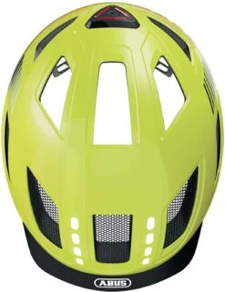 ABUS Hyban 2.0 LED Fahrradhelm - Signal Yellow Shiny -Fahrradhelm ABUS Hyban 2 0 Led Fahrradhelm signal yellow shiny 4