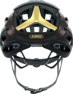ABUS AirBreaker Rennradhelm - Black Gold -Fahrradhelm Abus Airbreaker Rennradhelm cycling helmet black gold 3