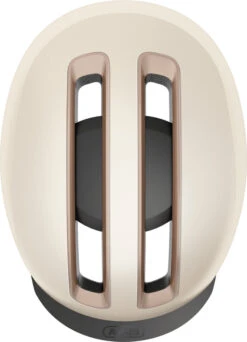 ABUS HUD-Y City- Fahrradhelm - Champagne Gold -Fahrradhelm Abus Hud y city stadt fahrradhelm ebike helm champagne gold 4