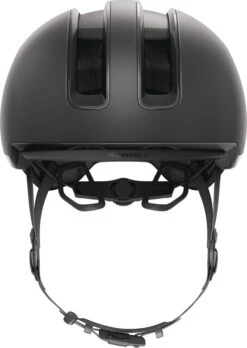 ABUS HUD-Y City- Fahrradhelm - Velvet Black -Fahrradhelm Abus Hud y city stadt fahrradhelm ebike helm flower velvet black 2