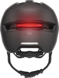 ABUS HUD-Y City- Fahrradhelm - Velvet Black -Fahrradhelm Abus Hud y city stadt fahrradhelm ebike helm flower velvet black 3