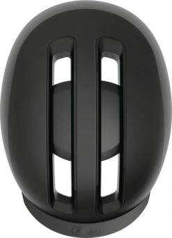 ABUS HUD-Y City- Fahrradhelm - Velvet Black -Fahrradhelm Abus Hud y city stadt fahrradhelm ebike helm flower velvet black 4
