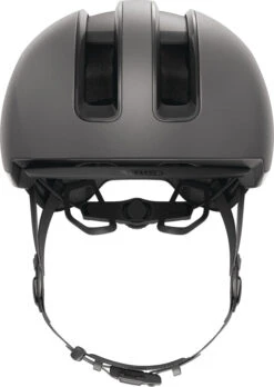 ABUS HUD-Y City- Fahrradhelm - Titan Mat -Fahrradhelm Abus Hud y city stadt fahrradhelm ebike helm signal titan mat 2