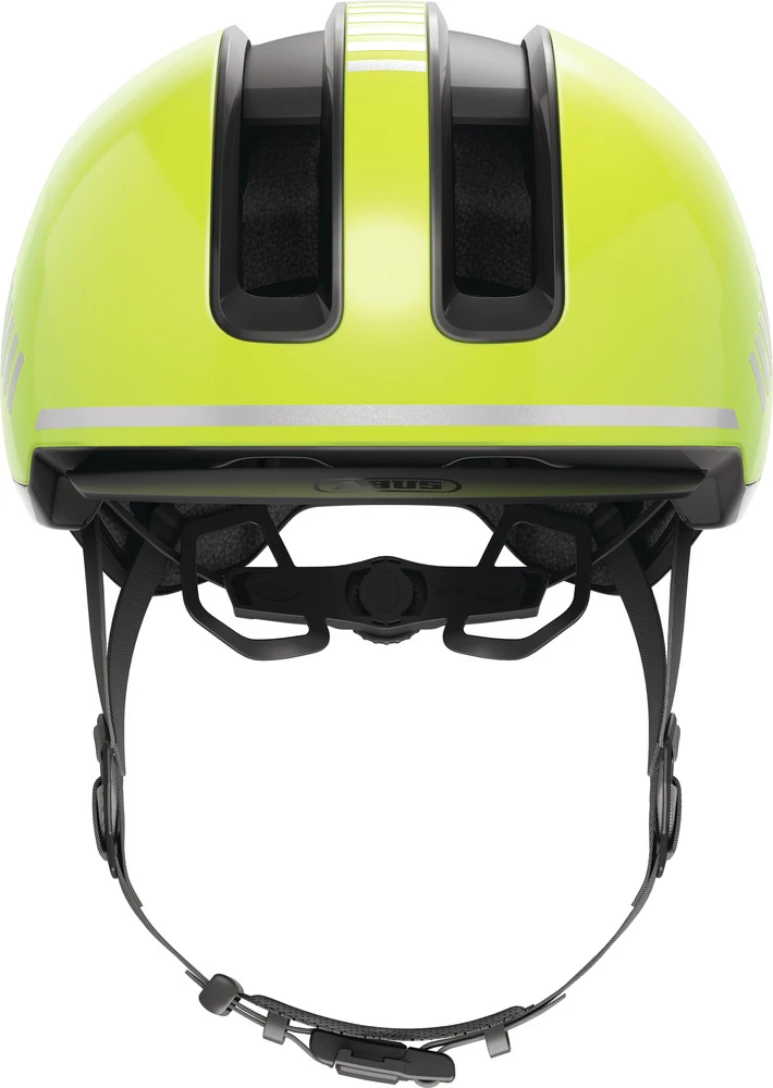 ABUS HUD-Y City- Fahrradhelm - Signal Yellow 4 ABUS HUD-Y City- Fahrradhelm - Signal Yellow – Bild 2