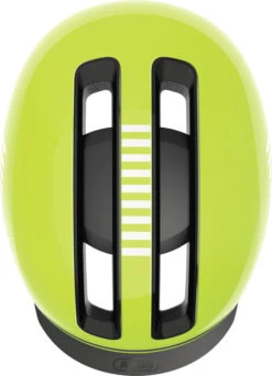 ABUS HUD-Y City- Fahrradhelm - Signal Yellow 11 ABUS HUD-Y City- Fahrradhelm - Signal Yellow -Fahrradhelm Abus Hud y city stadt fahrradhelm ebike helm signal yellow 4