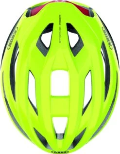 ABUS Stormchaser Rennradhelm - Neon Yellow -Fahrradhelm Abus STORMCHASER Rennradhelm neon yellow 4