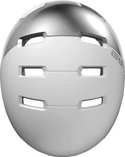 ABUS Skurb ACE Fahrradhelm Skatehelm-silver White 8 ABUS Skurb ACE Fahrradhelm Skatehelm-silver White -Fahrradhelm Abus Skurb Fahrradhelm Skaterhelm silver white 3