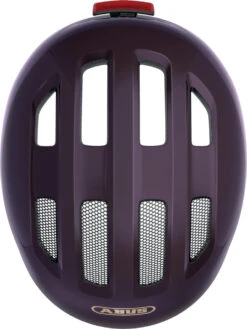 ABUS Smiley 3.0 ACE LED Kinder-Fahrradhelm - Royal Purple Shiny -Fahrradhelm Abus Smiley 3 0 Ace kinder fahrradhelm royal glossy 4