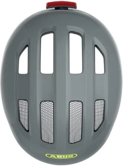 ABUS Smiley 3.0 ACE LED Kinder-Fahrradhelm - Shiny Grey 9 ABUS Smiley 3.0 ACE LED Kinder-Fahrradhelm - Shiny Grey -Fahrradhelm Abus Smiley 3 0 Ace kinder fahrradhelm shiny grey 4