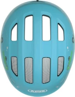 ABUS Smiley 3.0 Kinder-Fahrradhelm - Blue Croco Shiny -Fahrradhelm Abus Smiley 3 0 kinder fahrradhelm blue croco shiny 4