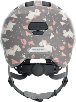 ABUS Smiley 3.0 Kinder-Fahrradhelm - Grey Horse -Fahrradhelm Abus Smiley 3 0 kinder fahrradhelm grey horse 3