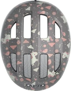 ABUS Smiley 3.0 Kinder-Fahrradhelm - Grey Horse -Fahrradhelm Abus Smiley 3 0 kinder fahrradhelm grey horse 4