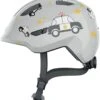 ABUS Smiley 3.0 Kinder-Fahrradhelm - Grey Police -Fahrradhelm Abus Smiley 3 0 kinder fahrradhelm grey police 1