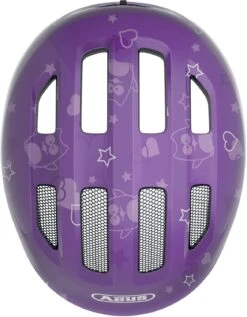 ABUS Smiley 3.0 Kinder-Fahrradhelm - Purple Star -Fahrradhelm Abus Smiley 3 0 kinder fahrradhelm purple star 4
