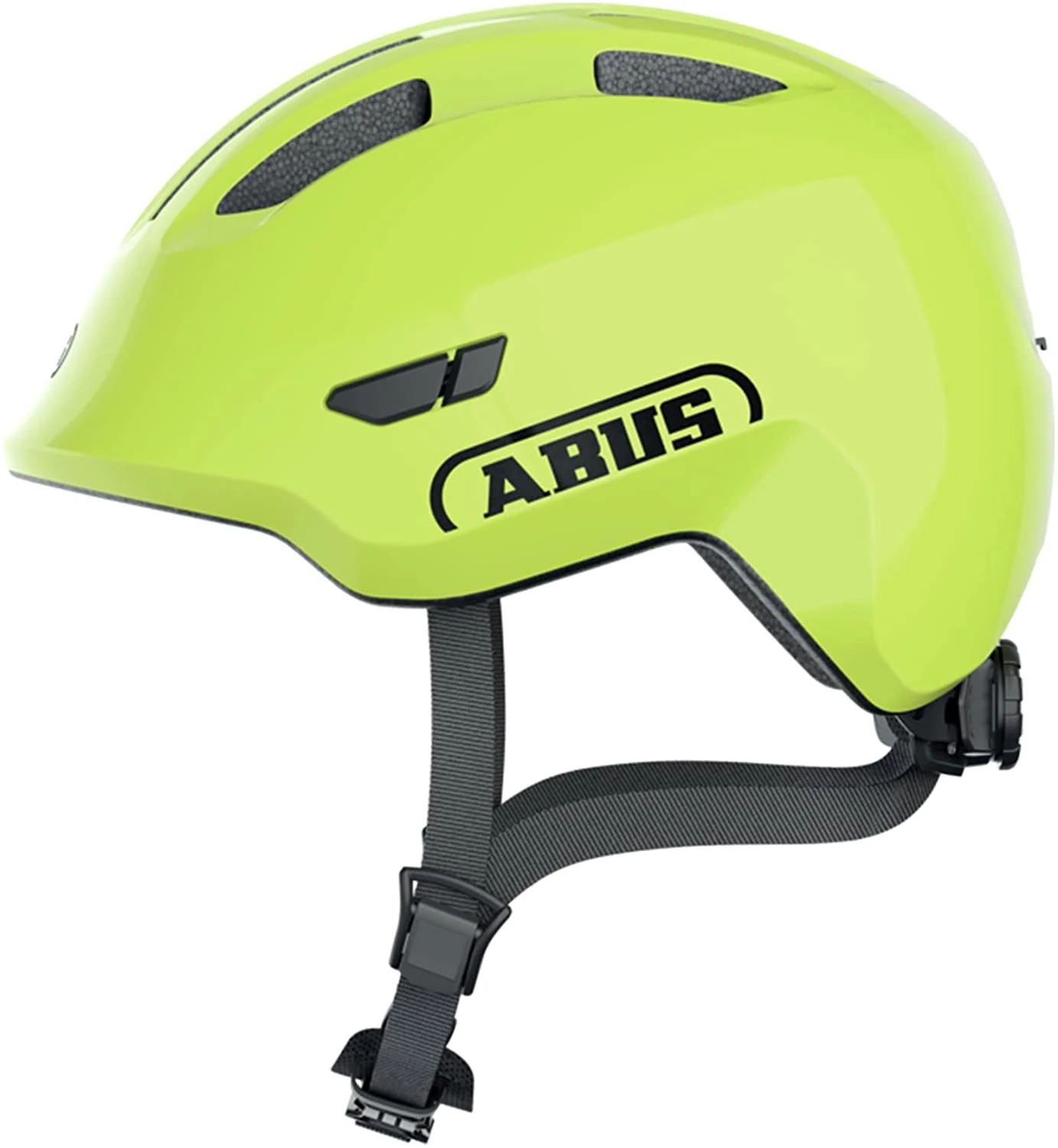 ABUS Smiley 3.0 Kinder-Fahrradhelm - Shiny Yellow 3 ABUS Smiley 3.0 Kinder-Fahrradhelm - Shiny Yellow