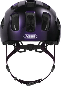 ABUS Youn-I 2.0 Junior-Fahrradhelm - Black Violet -Fahrradhelm Abus Youn I 2 0 Kinderfahrradhelm black violet 2
