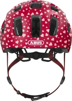 ABUS Youn-I 2.0 Junior-Fahrradhelm - Cherry Heart -Fahrradhelm Abus Youn I 2 0 Kinderfahrradhelm cherry heart 3