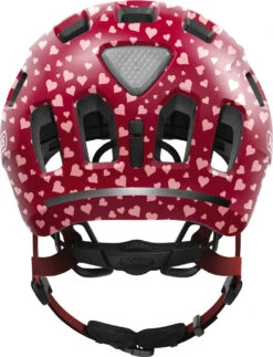 ABUS Youn-I 2.0 Junior-Fahrradhelm - Cherry Heart -Fahrradhelm Abus Youn I 2 0 Kinderfahrradhelm cherry heart 4