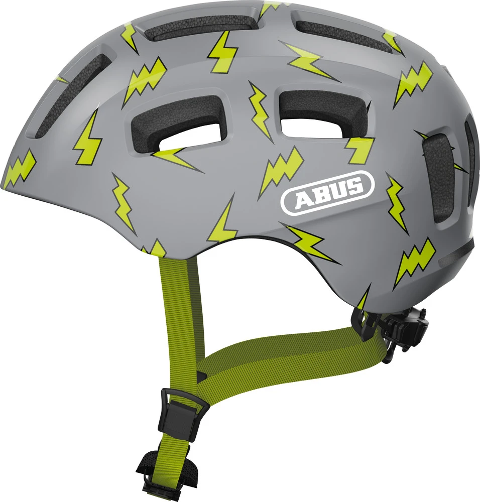 ABUS Youn-I 2.0 Junior-Fahrradhelm - Grey Flash 3 ABUS Youn-I 2.0 Junior-Fahrradhelm - Grey Flash