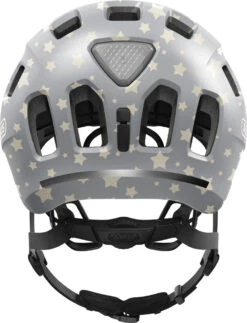 ABUS Youn-I 2.0 Junior-Fahrradhelm - Grey Star -Fahrradhelm Abus Youn I 2 0 Kinderfahrradhelm grey star 3