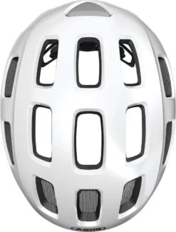 ABUS Youn-I 2.0 Junior-Fahrradhelm - Polar White -Fahrradhelm Abus Youn I 2 0 Kinderfahrradhelm polar white 3