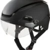 Alpina Altona V Visier-Fahrradhelm - Black Stealth Matt -Fahrradhelm Alpina Altona V fahrradhelm mit Visier balck schwarz 1