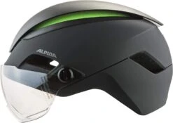 Alpina Altona M Visier-Fahrradhelm - Black Matt -Fahrradhelm Alpina Altona fahrradhelm visier speed pedelec black mat A9728v32 3
