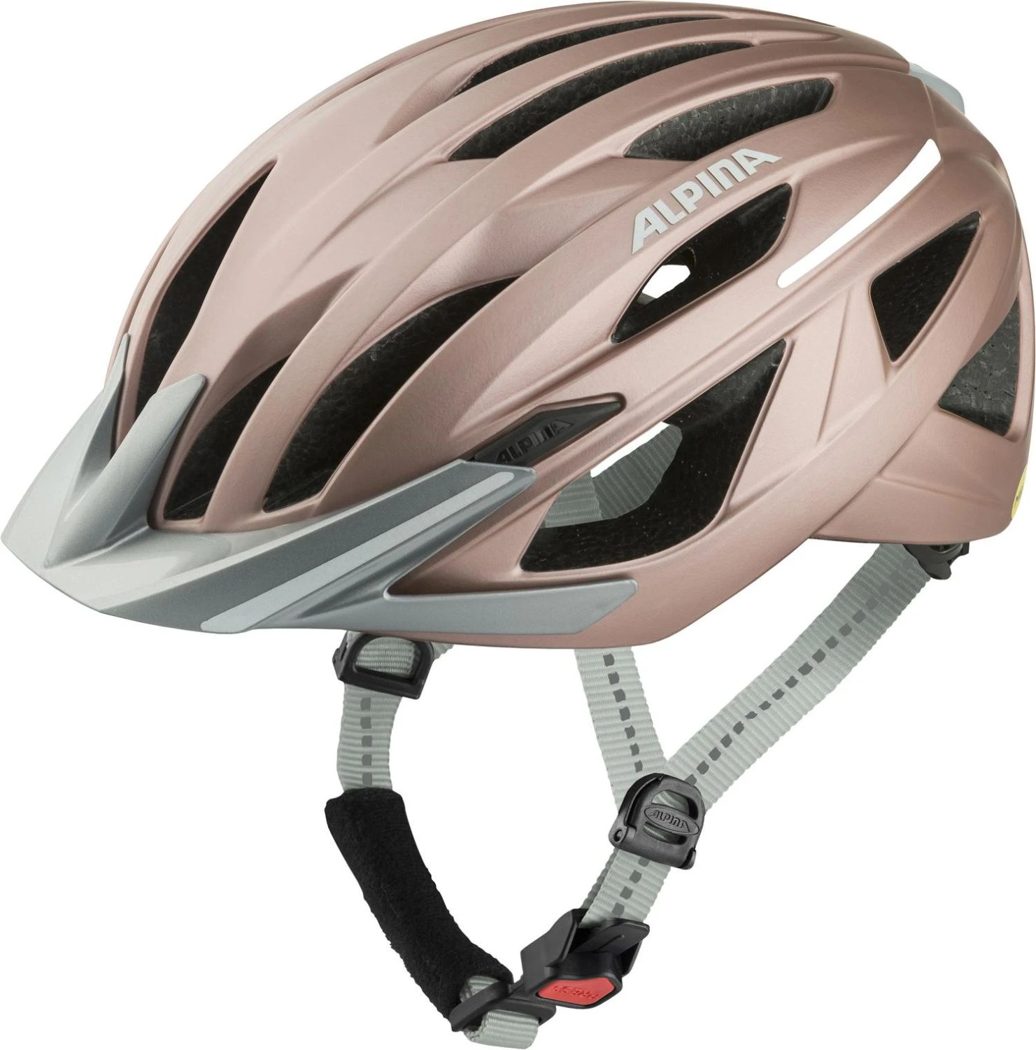 Alpina Gent MIPS Fahrradhelm - Rose Mat 3 Alpina Gent MIPS Fahrradhelm - Rose Mat
